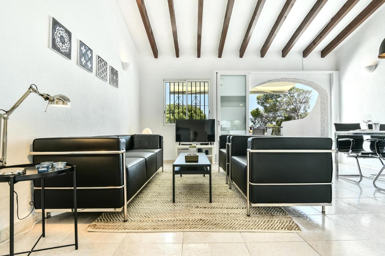 Modern Stylish Bungalow In Moraira Esterno foto